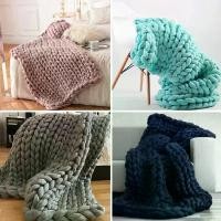 ราคา BKK.BLANKET ผ้าห่ม ไหมพรม knit ถัก เปีย NORDIC (ขนาด 100x150 ซม. ) blanket เกาหลี simply เรียบง่าย หมอนนุ่ม ที่นอน จัดระเบียบ หมอน นอน bed living DIY หมอน นุ่ม ฝ้าย (1729691424194791567)