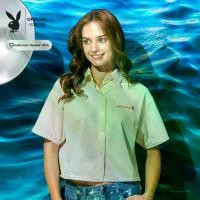 ราคา PLAYBOY HOP ON BOARD เสื้อเชิ๊ตแขนสั้น รุ่น P1WT251SF020CR (1731795293968304359)