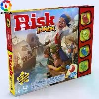 ราคา Risk Junior Game: Strategy Board Game, Classic Risk Game for Kids, Ages 5+ Pirate Theme Game (1729640693912406311)