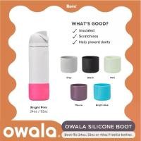 ราคา [พร้อมส่ง] OWALA Silicone Boots สำหรับแก้วเก็บความเย็น ขวดน้ำ กระบอกน้ำ ขนาด 24oz 32oz 40oz (1730107516648065590)