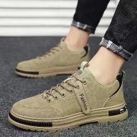 ราคา รองเท้าลำลองผู้ชาย หนัง Pu ก้นหนา มาใหม่ รองเท้าบูทมาร์ตินแบบเพิ่มความสูง สีดำ เหมาะสำหรับทำงานและเชฟ รองเท้า ผู้ ชาย ทรง สูง boots shoes men (1731879540790692815)