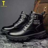 ราคา รองเท้าบู๊ทมาร์ตินสำหรับผู้ชาย รองเท้าฤดูใบไม้ร่วงใหม่ ทรงหุ้มข้อ รองเท้าทำงานสำหรับผู้ชาย เทรนด์ใหม่ รองเท้าบู๊ทสั้นแบบลำลองสำหรับผู้ชาย พื้นหนา รองเท้าบู๊ทหนัง Martin boots (1731220465135420677)
