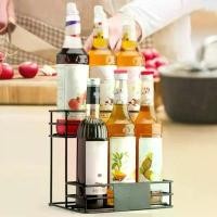 ราคา ชั้นวางขวดน้ำเชื่อม 6 ขวด Syrup Rack 6 Bottle ชั้นวางไซรัป ชั้นวางแก้วน้ำ ชั้นวาง ชั้นวางแก้วแบบโครง (1731707389069788954)