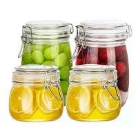 ราคา โถปิดผนึกแก้ว โถดองเกรดอาหาร โถผักดอง ขวดแก้วไวน์ โถเก็บขวดน้ำผึ้ง กระปุก ลา กาส ที่ หัก แอมป์ ขวดแก้ว transparent mustard bottle alastor (1732164642139374839)