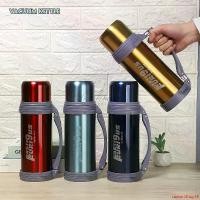 ราคา ใช้งานได้ Stainless steel water bottle vacuum flask Thermos Vacuum flask hot cold storage vacuum flask 1200 ml model j375 (1731945610463251368)