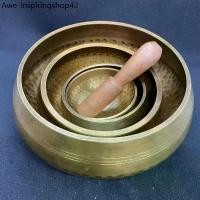 ราคา บล็อกบัสเตอร์ ✨ ขันทิเบต ขันทองเหลือง ทองเหลือง ขัดเงา Tibetan Singing Bowl สำหรับใช้สปาคลื่นเสียงบำบัด (1731764398010762563)