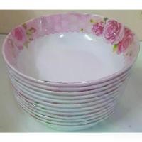 ราคา 110 ชามใบบัวลายดอก ขนาด7.5นิ้ว ราคาโหลละ(12ใบ)ชาม ชามสแตนเลส ชามเซรามิค bowl ceramic (1731664169360918861)