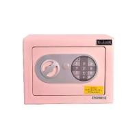 ราคา ตู้เซฟดิจิตอลคลาสสิก แบบไม่เจาะรู สีชมพูตู้นิรภัย Safe deposit box (1732287765569506080)