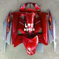 ราคา สินค้าเฉพาะจุด เฟรม ชุดสี honda wave 100 u box เวฟ ยูบ๊อก รุ่นมีกล่องเก็บของใต้เบาะ รถปี 2005 ครบคัน 10 ชิ้น ติดลายตามรูป พร้อมส่ง มอเตอร์ไซค์ Motorcycle (1730850807937797094)