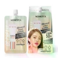 ราคา [COD] [tiktok](1 box contains 6 sachets) CC Primer merrezca SPF50+ PA+++ (1731996870713771913)