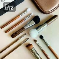 ราคา BRUSH STUDIO S Series Set C ชุดแปรงแต่งหน้าขนสัตว์แท้ [ขนม้า + ขนแพะ] (1729642250174040412)