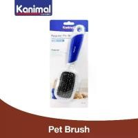ราคา COD [78006] Kanimal Regular Pin Brush แปรงหวีขน หวีขนสุนัข แปรงแมว หวีสางขน (มีหมุด) สำหรับขนยาว Size L 21.6x5.8x3.8 ซม. (1731890379057825503)