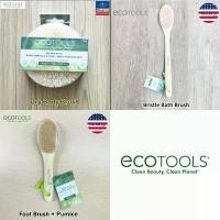 ราคา จัดส่งเฉพาะจุด EcoTools®Dry Body Brush Bristle Bath Brush, Foot Brush + Pumice แปรงอาบน้ำ ด้ามจับยาว แปรงขัดผิว ขัดเท้า+หินภูเขาไฟ (1731278618410976919)