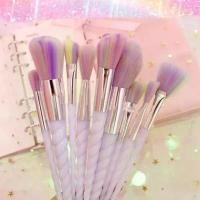 ราคา COD พร้อมส่ง แปรงแต่งหน้ายูนิคอร์นสีรุ้ง 10 ชิ้น แปรงปัดแก้ม แปรงไฮไลท์แปลงแต่งหน้า Make Up Brush Fancy (สีรุ้ง) (1731650534245369037)