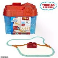 ราคา ชุดรางรถไฟโทมัส THOMAS & FRIENDS TRACK MASTER BUILDER BUCKET (รางประกอบกว่า25ชิ้น) ลิขสิทธิ์แท้ มาพร้อมกล่องเก็บพกพาง่าย คุโรมิ ชั้น วาง โมเดล heyone mini ฟิกเกอร์ วันพีช (1731753939712378028)