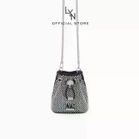 ราคา LYN - Glitzy Mini Bucket Bag กระเป๋าทรงถัง Glitzy Mini (LL23WBF094) (1729974702984038651)
