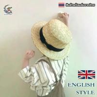 ราคา 【ฮิตมากในปีนี้】 หมวกสานเด็ก Bucket English Style คาดริบบิ้น 05T16 (1731962311062488096)