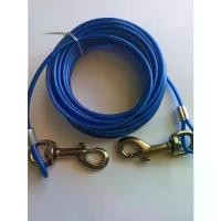 ราคา โซ่ล่าม สายเคเบิ้ล Cable โซ่ล่าม โซ่จูง สุนัข ความยาว15;20;30 ฟุต อุปกรณ์สัตว์เลี้ยง พร้อมตะขอเกี่ยว 2 ด้าน หัว-ท้าย (1732004301309970355)