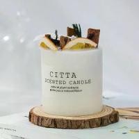 ราคา เทียนหอมกลิ่นฤดูกาลต่างๆ ไม่จุดก็หอม ยิ่งจุดยิ่มหอม CITTA scented candle aromatic candle soy wax essential oil (1730198956255840938)
