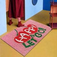 ราคา สินค้าขายดี พร้อมส่ง พรม HAPPY สีสันสดใส พรมน่ารัก rug พรมดักฝุ่น carpet พรมปูพื้น พรมเช็ดเท้า พรมกันลื่น พรมแต่งห้อง 44013 (1731663949291620091)