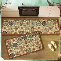 ราคา carpet （พรม 2 ผืน）40x120+40x60cm พรมห้องครัว พรมปูพื้นห้องครัวผืนใหญ่ พรมเช็ดเท้าห้องครัว พรมห้องครัวแบบยาว พรมปูพื้นในห้องครัว พรมลายแบรนด์เนม พรมในครัวแบบยาว พรมยาวห้องครัว พรม (1731485634446329503)