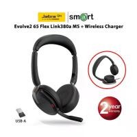 ราคา Jabra Evolve2 65 Flex Link380a MS USB-A Stereo with Wireless Charger (26699-999-989) (1732097320037877351)