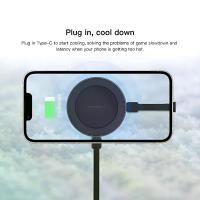 ราคา Orsen F4 Magnetic Cooling Charger ที่ชาร์จไร้สายพร้อมพัดลมระบายความร้อน ติดหลังโทรศัพท์ (1729660334745487831)