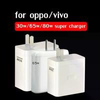 ราคา ⚡หัวชาร์จเร็ว Oppo 33W/65W/80W หัวชาตร์เร็ว Wall Charger USB C รองรับชาร์จเร็ว รองรับรุ่น realme/A31/A15/A12/A5S/A7/A3S สำหรับโทรศัพท์ Android สายชาร์จ ยาว (1730804221596371091)