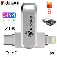 ราคา อะแดปเตอร์อินเทอร์เฟซ Type-C, ดิสก์ U Kingston, แฟลชไดรฟ์ขนาดเล็ก, ฮาร์ดดิสก์คู่, รองรับ OTG, เข้ากันได้กับ iP/ho/ne, มีให้เลือก 2TB, 1TB, 512GB 120w charger type c หัว สายชา (1732147266303855480)