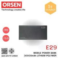 ราคา Power Bank Orsen E29 (Eloop) 30000mAh QC3.0 PD20W ชาร์จเร็ว ของแท้100% Power Bank Fast Quick Charger มีให้เลือก2สี สีดำ/สีเทา (1731325148207679388)