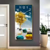 ราคา นาฬิกาแขวนผนัง ทรงสี่เหลี่ยม Silent Wall Clock มีหลายลายให้เลือก นาฬิกาแขวนผนังขนาดใหญ่ (1730962201926535833)