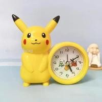 ราคา นาฬิกาตลกสำหรับเด็ก ดีไซน์การ์ตูน เหมาะสำหรับนักเรียน สำหรับเด็กชายและเด็กหญิง สไตล์มินิมอล เหมาะสำหรับห้องนอน โต๊ะข้างเตียง จับเวลา นาฬิกาปลุกตัวเล็ก beauty beast clock photo beauty beast clock (1731