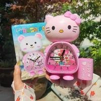 ราคา ส่งมอบตรงเวลา Hello Kitty Clock นาฬิกาปลุกคิตตี้น่ารัก รุ่นที่เสียบปากกา นาฬิกาปลุกสําหรับเด็ก เป็นที่นิยม (1731761313599293422)