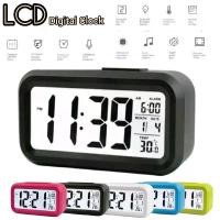 ราคา นาฬิกาปลุกตั้งโต๊ะดิจิตอล LCD Digital Clock/Alarmตัวเลขใหญ่มีไฟหน้าจอ นาฬิกาปลุกแบบตัวเลข ดิจิตอล LED การปลุก ทันสมัย อุณหภูมิ (1729539252994017726)