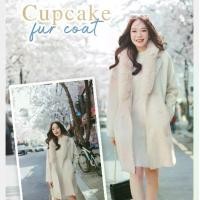 ราคา Cupcake fur coat เสื้อโค้ทพร้อมเฟอร์ (1730109684048890026)