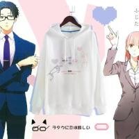 ราคา Unisex Anime Cos Wotakoi: Love Is Hard For Otaku Hoodies Pullover Momose Narumi Hooded Hoodie Sweatshirts Coat (1731977151495832906)