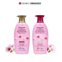 ราคา ORGANIST Elastine Organist Cherry blossom Hydrating Shampoo+conditioner 500ml ซีโอดี (1732102129854678189)