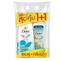 ราคา โดฟ วอลลุ่ม นอริชเม้นท์ แชมพู 380 มล.+ โดฟ วอลลุ่ม นอริชเม้นท์ คอนดิชันเนอร์ 380 มล. (แพ็คคู่) DOVE SHAMPOO VOLUME NOURISHMENT 380ML. + CONDITIONER 380 ML. (TWIN PACK) (1729678921909504796)