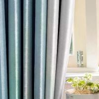 ราคา ผ้าม่านกันแสง100% ม่านทึบแสง ม่านประตู ม่านหน้าต่าง ห่วงตาไก่ม่าน curtain (1732206206735190402)