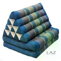 ราคา [COD] [Tiktok]LAZ หมอนอิงพร้อมเบาะนอน หมอนสามเหลี่ยม 10 ช่อง 2 พับ นุ่นธรรมชาติ Thai Triangle Cushion Pillow 2 Fold Kapok Filled (1732017886851860213)