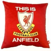 ราคา ลิขสิทธิ์แท้ หมอนอิง ลิเวอร์พูล Liverpool Licensed Cushion ภายใต้แบรนด์ทิวลิป Tulip ขนาด 48 x 48 cm ผ้ากำมะหยี่ (1732338150380440115)