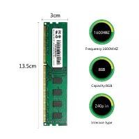 ราคา Ymeiton DDR3 Desktop puter, 5 ชิ้น, หน่วยความจำสากล, ความถี่ 1600MHz, หน่วยความจำ 4GB และ 8GB, SO-DIMM RAM, การ์ดหน่วยความจำ 240 พิน, ขายส่ง (1732297028824697264)