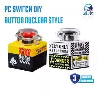 ราคา ปุ่ม เปิด-ปิด ต่อพีซี PC Switch DIY Nuclear Bomb Button Style Push Button Switch for Desktop Computer (1731321112126916408)