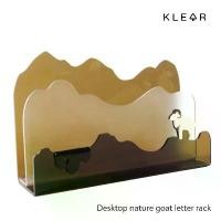 ราคา CPENSI KlearObject Desktop nature goat letter rack ชั้นวางหนังสือ วางหนังสือ ที่วางของใช้บนโต๊ะทำงาน ที่วางอะคริลิค อะคริลิค อะคริลิควางสินค้า ชั้นวางของ ขายดี (1731985658261636286)