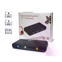 ราคา Usb to Sound 7.1 CH Sound Card Cmi6206 Chipset Usb Audio Device Class Spec1.0 8 Channel And Usb Hid Class Spec (1731521710738015875)