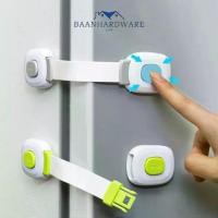 ราคา BAANHARDWARE door lock, refrigerator lock Drawer lock, cable lock for child safety ER-U040 (1732265168074083204)