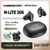 ราคา Monster Earbuds, N-LITE 206, หูฟังบลูทูธ 5.4, หูฟังกีฬาไร้สาย, พร้อมไมโครโฟน, การควบคุมแบบสัมผัส, การตัดเสียงรบกวน, กันน้ำ (1731037044022609943)
