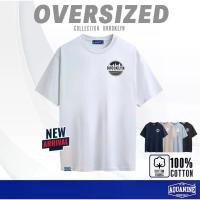 ราคา เสื้อยืดผ้าฝ้ายแท้ AQUANINE เสื้อยืดโอเวอร์ไซด์ รุ่น Brooklyn oversized เสื้อยืดมินิมอล ลิขสิทธิ์แท้ Asian Comfortable Fabric T-shirt (1732013673170503126)