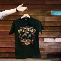 ราคา เสื้อยืดผ้าฝ้ายแท้ (พร้อมส่ง) เสื้อยืด GEARHEAD FRONT - ผ้า Cotton100% Asian Comfortable Fabric T-shirt (1732013420106712534)