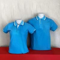 ราคา Polo shirt, blue clip, white, dark blue, soft fabric, women's style, slim fit, no pockets, men's style, straight fit, with pockets. (1732217373983344948)